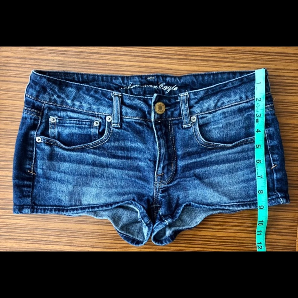 American Eagle Jean Shorts Size 6 - Picture 6 of 6